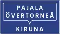 Grouped destinations (i.e. For Pajala and Övertorneå, follow signs for Kiruna)