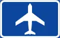 Airfield straight ahead