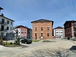 Garden House estate in Warszewo