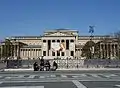 Museum of Fine Arts at the left side of the Millennium Monument