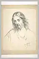 Portrait du Christ, 1853
