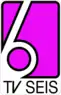 Logo used from 1991 to 1996 (with the words "TV Seis").