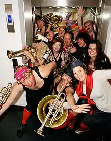 TSMB at  Rich Mix, August 2011.  Photo by Traz Rodd