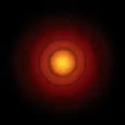 TW Hydrae protoplanetary disc.
