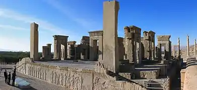 Ruins of the Tachara, Persepolis.