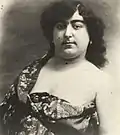 Taj al-Saltaneh as a young woman