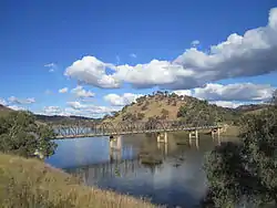 Taemas Bridge across the Murrumbidgee River, 2011
