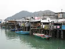 Image 22Pang uk in Tai O; Pang uks were built by Tanka people, who had the traditions of living above water and regarding it as an honour. (from Culture of Hong Kong)