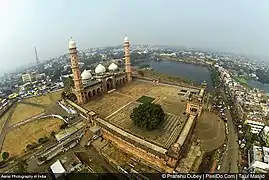Taj-ul-Masajid aerial photo