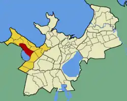 Pikaliiva within Haabersti District.