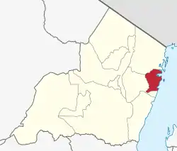 Tanga District in Tanga Region