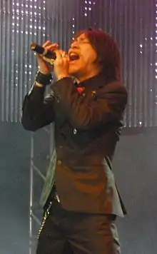 Takayoshi Tanimoto performing at Anime Friends 2012