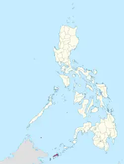 Location in the Philippines