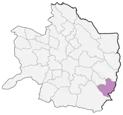Location of Taybad County in&nbsp;Razavi&nbsp;Khorasan&nbsp;province