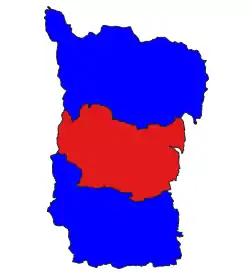 Location in Tedim District