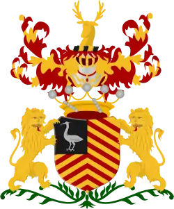 Teding van Berckout family coat of arms