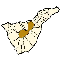 Municipal location in Tenerife