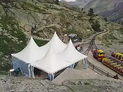 The Lac d'Artouste terminus