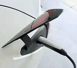 Tesla Model 3 using Mobile Charger 2.0