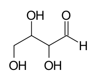 2 asymmetric carbon atoms in a tetrose