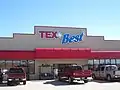 Tex Best, a large convenience store, operates off Interstate 35 in Dilley.