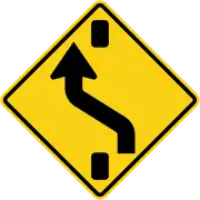 Shift to left carriageway
