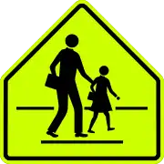 School zone (In Bangkok local highway zone)