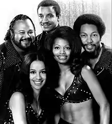 Townson (left) with The 5th Dimension, 1971