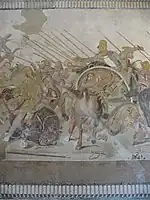 Centre detail of the Mosaic.