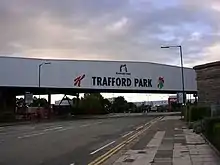Image 44Kelloggs in Manchester, looking north along the A5181 next to GMFRS's Stretford Area Command HQ; the site is the largest producer of cereals in Europe (from North West England)