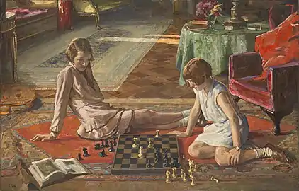 The Chess Players, 1929