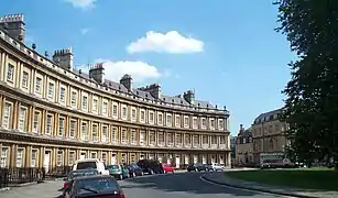 Circus, Bath completed in 1768