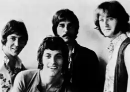 The Grass Roots in 1969  Left to Right: Dennis Provisor, Warren Entner, Rob Grill & Rick Coonce