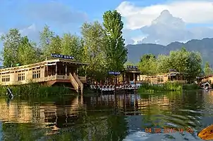 The Houseboats of Dal Lake