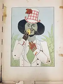 The Moor from Attention! Pull tab moves arms.