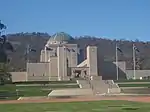 The Australian War Memorial, Canberra, including a national military museum, completed 1941, designed by Emil Sodersten and John Crust