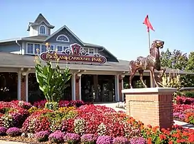 Richland Carrousel Park in Mansfield, Ohio is the first hand-carved indoor wooden carousel to be built and operated in the United States since the early 1930s