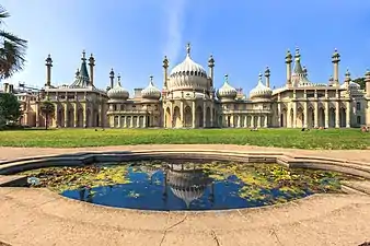 Islamic inspiration - Royal Pavilion (Brighton, the UK), 1787-1823, by John Nash