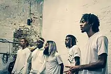 Erick Elliott in 2014 (far right)