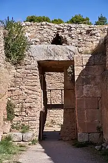 Tomb as seen from the front