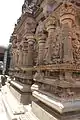 The ridge between the two inner shrines, Chennakesava temple, Pushpagiri
