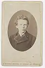 Photograph of Theo van Gogh, age 13, 1866