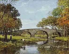 The Old Bridge, 1890. Museo Thyssen-Bornemisza.