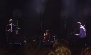 The Rascals performing at the Cardiff International Arena in June 2007.