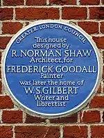 Blue plaque erected in 1976 at Grims Dyke