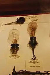 Image 24Edison electric light bulbs 1879–80 (from History of technology)