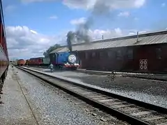 No. 15 sitting in East Strasburg’s Yards in 2001.