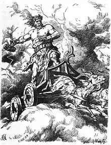 Image 11Thor wearing the magic belt Megingjörð (from List of mythological objects)