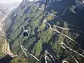 View of the Heaven-Linking Avenue from a cable car