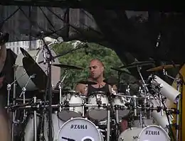 Alexander performing with Primus in 2005